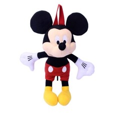 Mickey Mouse Backpack Disney Toddler Kids Boys Plush Toy Figure small pocket 