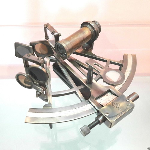Nautical Sextant Brass Antique Vintage Collectible eBay
