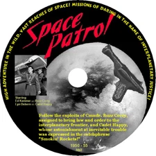 Space Patrol - Old Time Radio Show OTR 112 Episodes on 1 MP3 DVD Free Shipping