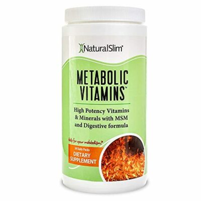 NaturalSlim Metabolic Vitamins, Formulated by Award Winning Metabolism and Weigh