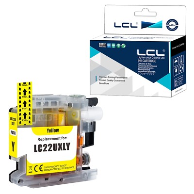 KIT 5 CARTUCCE XL LC22U PER BROTHER DCP-J785DW J925DW MFC