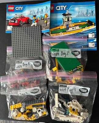 LEGO CITY: Ferry 60119 COMPLETE with INSTRUCTIONS