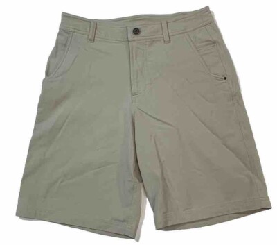 Lululemon Flat Front Golf Shorts Stretch Waist Men's 32 W32