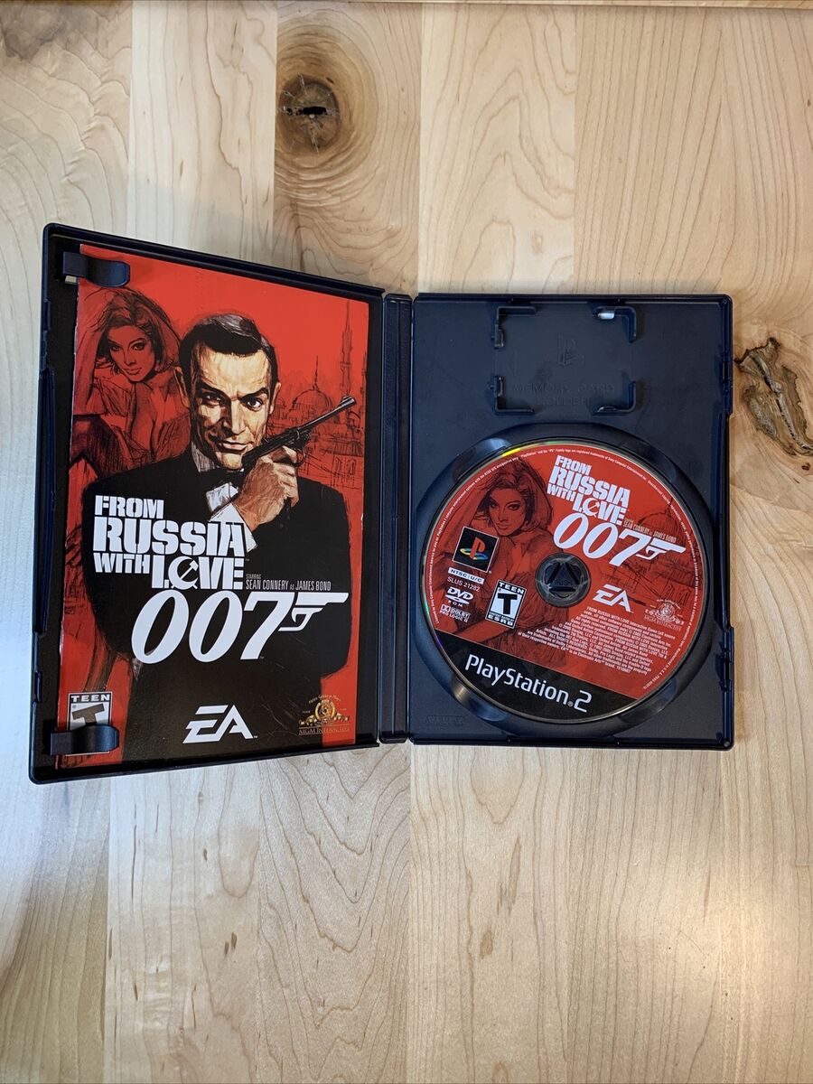 From Russia with Love 007  James bond, Playstation 2, Dvd