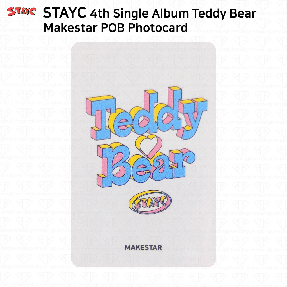 STAYC ユン Teddy Bear everline 直筆サイン入ポラロイド STAYC ユン Teddy Bear everline 直筆サイン入ポラロイド