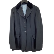 Saddle Master Black Jacket/blazer Uk 10