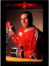 1995-96 Upper Deck Hockey - #515 Matt Osborne Program of Excellence 