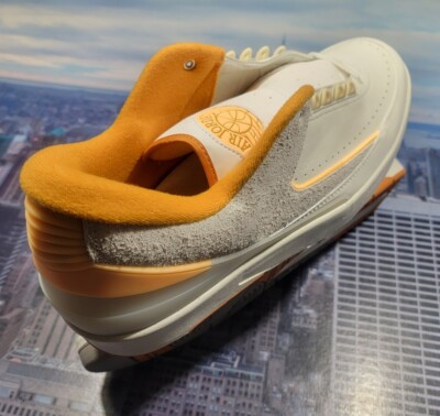 Nike Air Jordan 2 Retro Low Craft Sail/Melon Tint-Light Curry Size 18  DV9956 118 | eBay