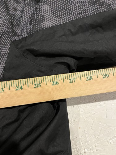 CAMEL Men's Mountain Snow Ski Jacket Coat 3 In 1 Black Fleece Lined XL Camo - Picture 10 of 13