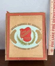Lord Beaconsfield Lords Cubanola Cigar Box Resuable Cardboard Empty Container
