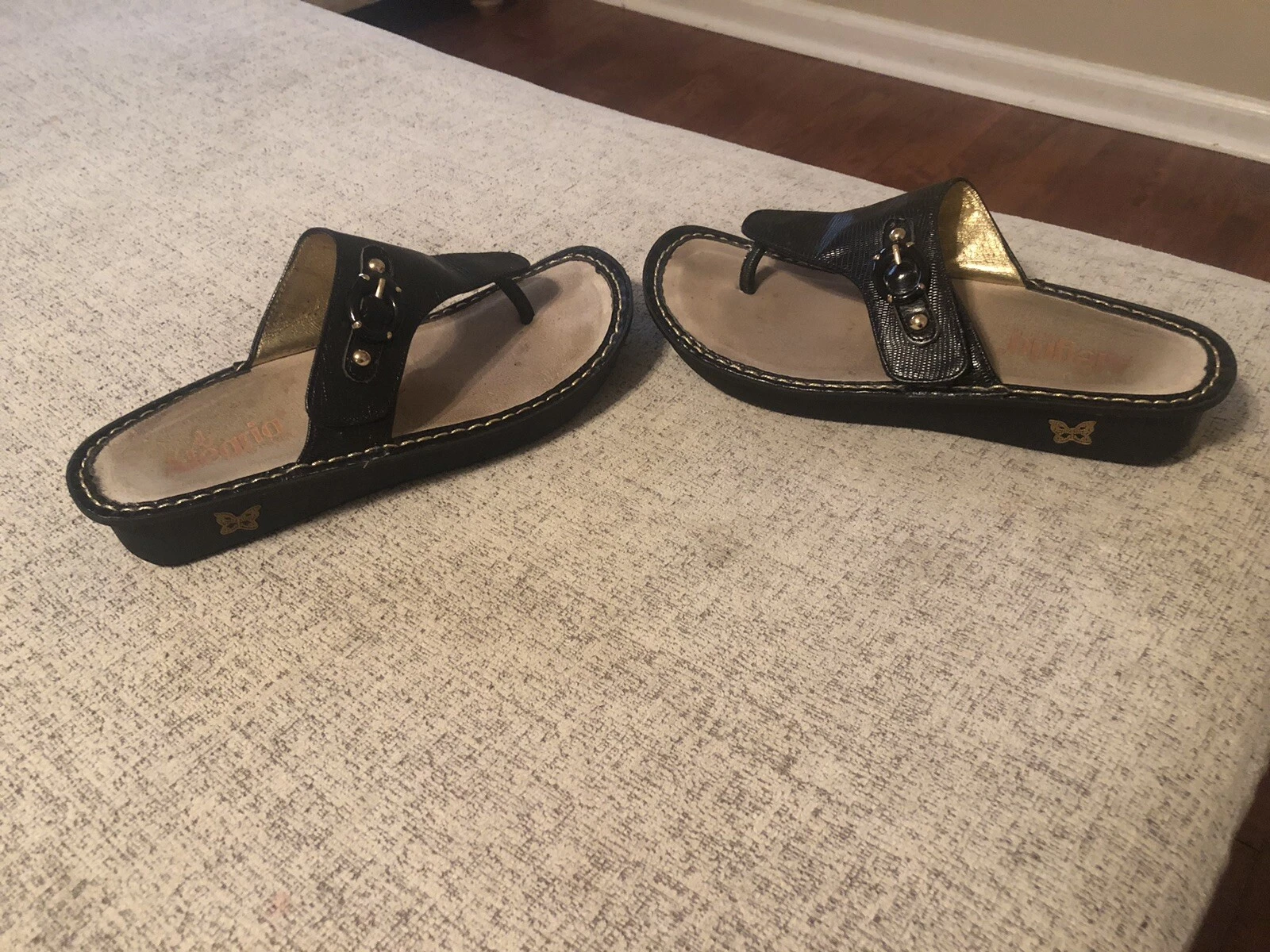 VANS Alegria Sandalo Donna Vanessa Rettile Taglia EUR 40 Perizoma VAV 731