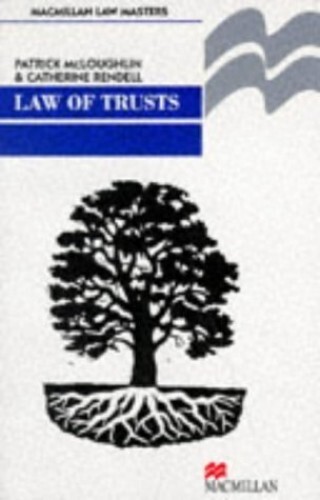 Law of Trusts (Professional Master S.) by Rendell, Catherine Paperback ...