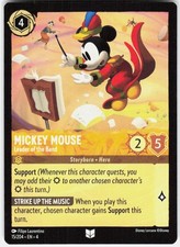 Mickey Mouse - Leader of the Band 15/204 Uncommon Ursula's Return Lorcana NM/M