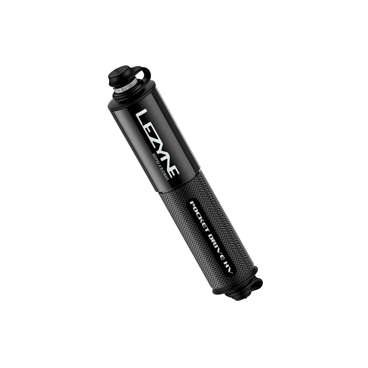 LEZYNE Pocket Drive HV Black Bike Pump (1-MP-PKDRHV-V104)