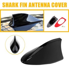 Universal Shark Roof Fin Aerial Car Antenna Gloss Black Radio Fmam Antena Cover