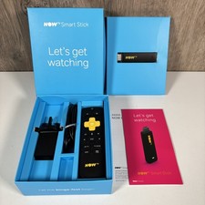 Now TV Smart Stick HD Model 3801 HDMI With USB Power Supply, Cable And Remote