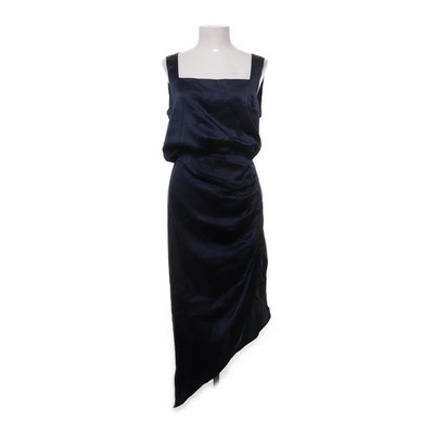 Ahlvar Gallery, Kleid, Größe: M, Blau, Seide/Elasthan, Einfarbig, Satin #7eD