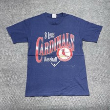 Vintage 90S St. Louis Cardinals Major-League Baseball T-Shirt Medium RARE MENS