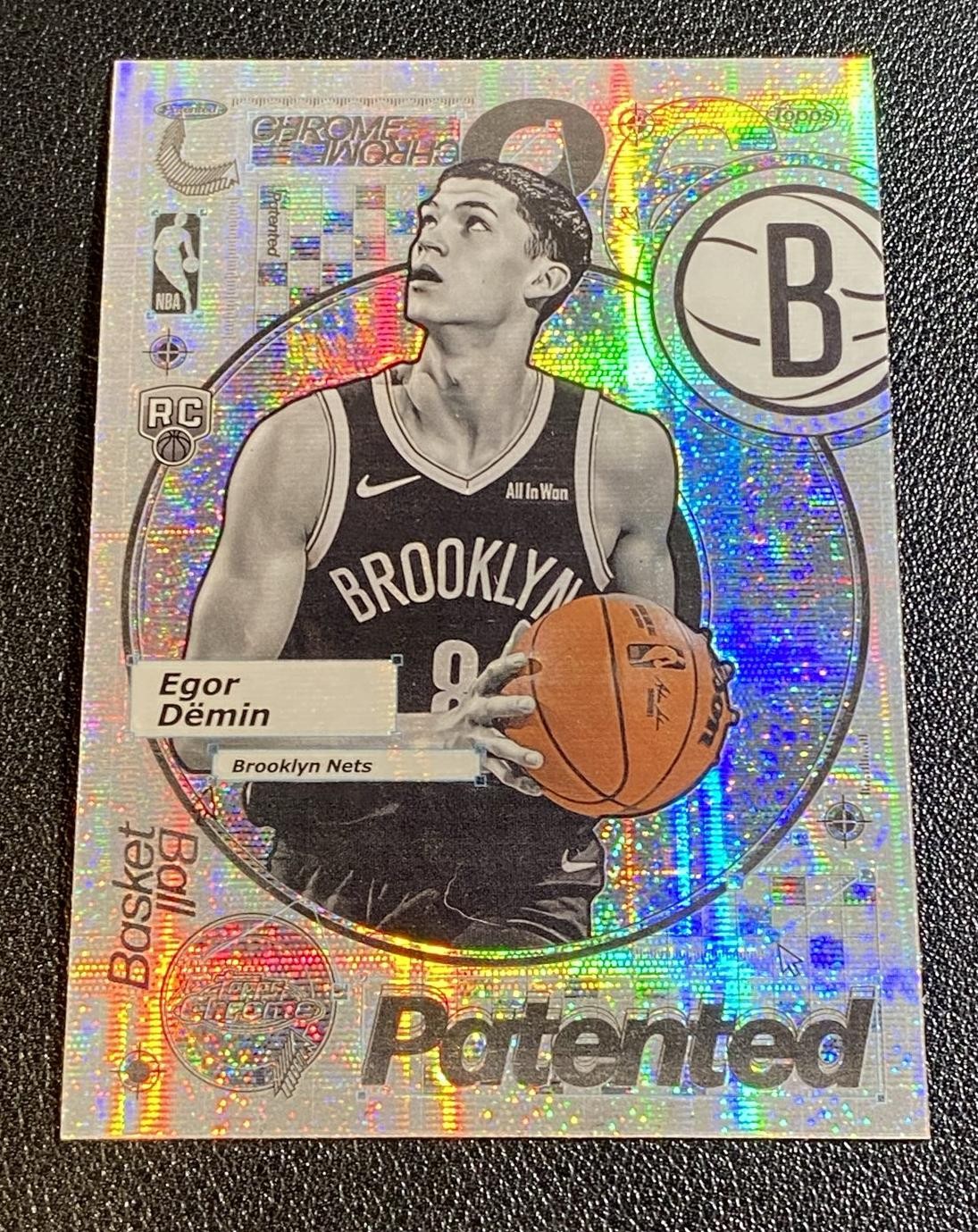 2025-26 Topps Chrome Egor Demin RC Rookie Patented SSP