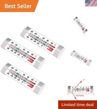 Fridge Refrigerator Freezer Thermometer 3pack