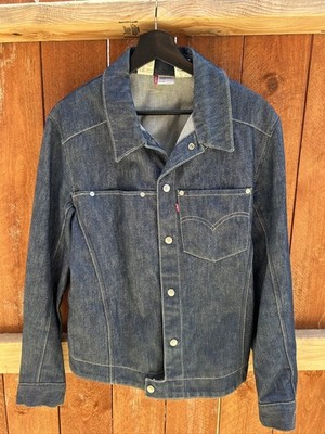 Levi's Mens Engineered Denim Jacket Y2K Workwear - Small
