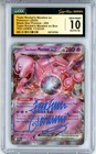 CGC GEM MINT 10 Auto 10 Ted Lewis Pokemon Team Rocket's Mewtwo ex 205 Promo Holo