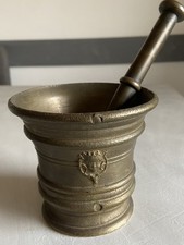 mortaio bronzo antico