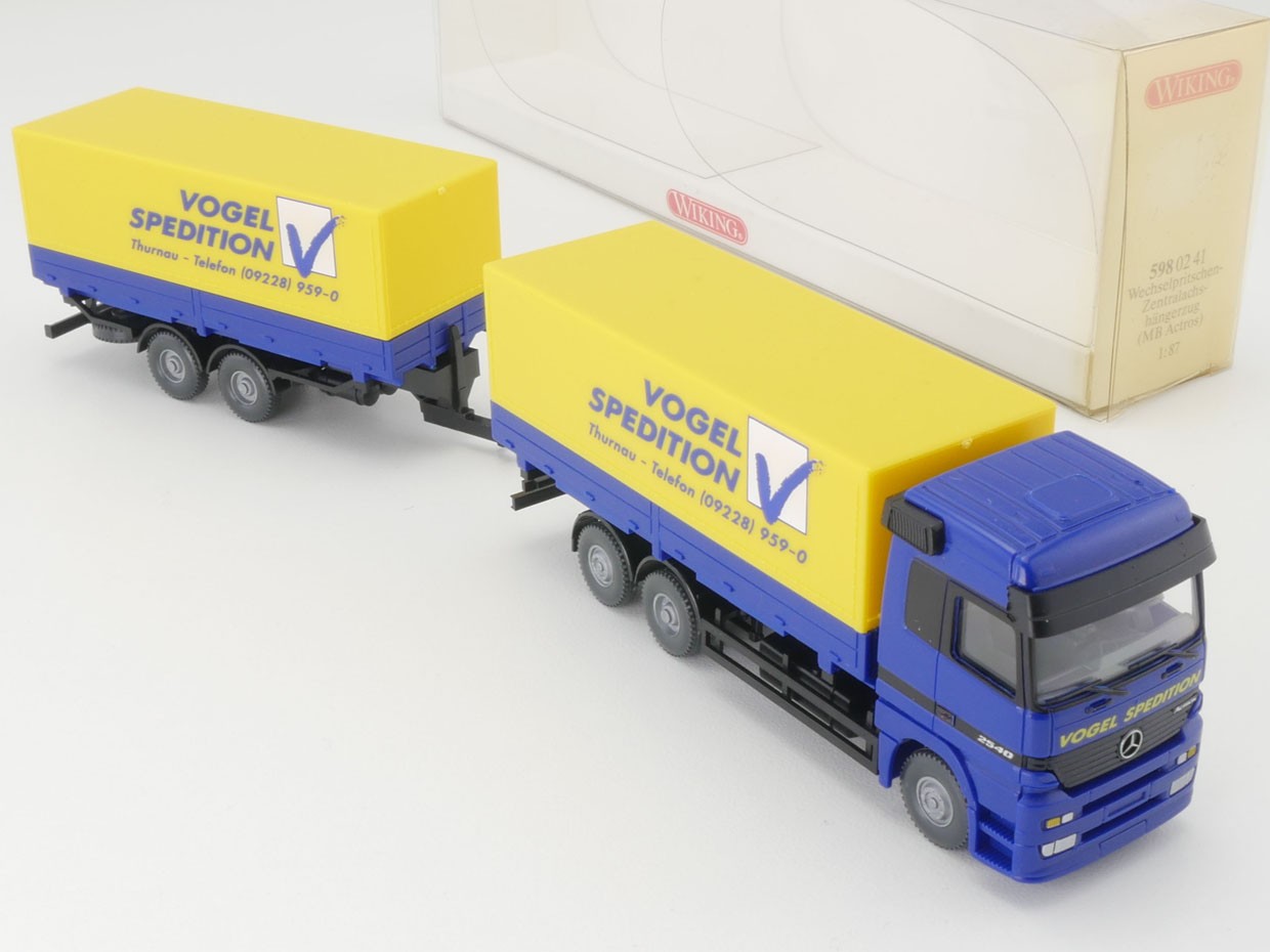 Wiking 5980241 MB Actros Cab Chassis Model Truck 1:87 Mint OVP