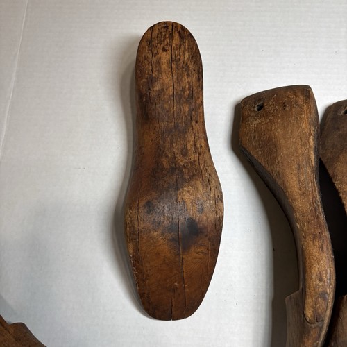 Vintage Solid Wooden Shoe Last Mold Various Sizes Rustic Decor Lot Of 8 - Picture 9 of 17