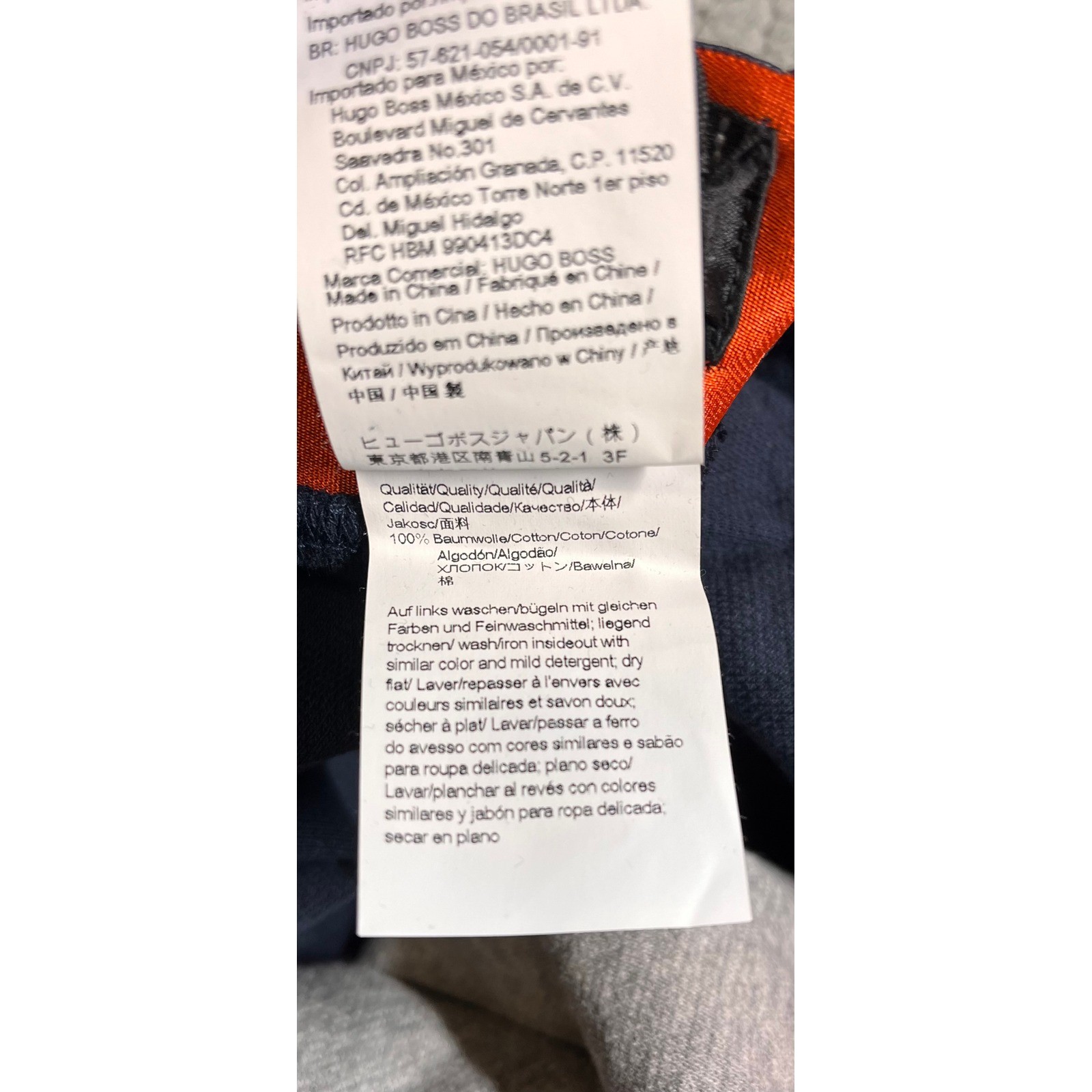 Hugo Boss Mens Bodywear Lounge Pants Navy Blue Logo Waistband Joggers 50424800 L thumbnail 7