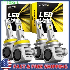 CANBUS 9005 H11 LED Headlight Super Bright Bulb White 30000LM High/Low Beam 2/4X