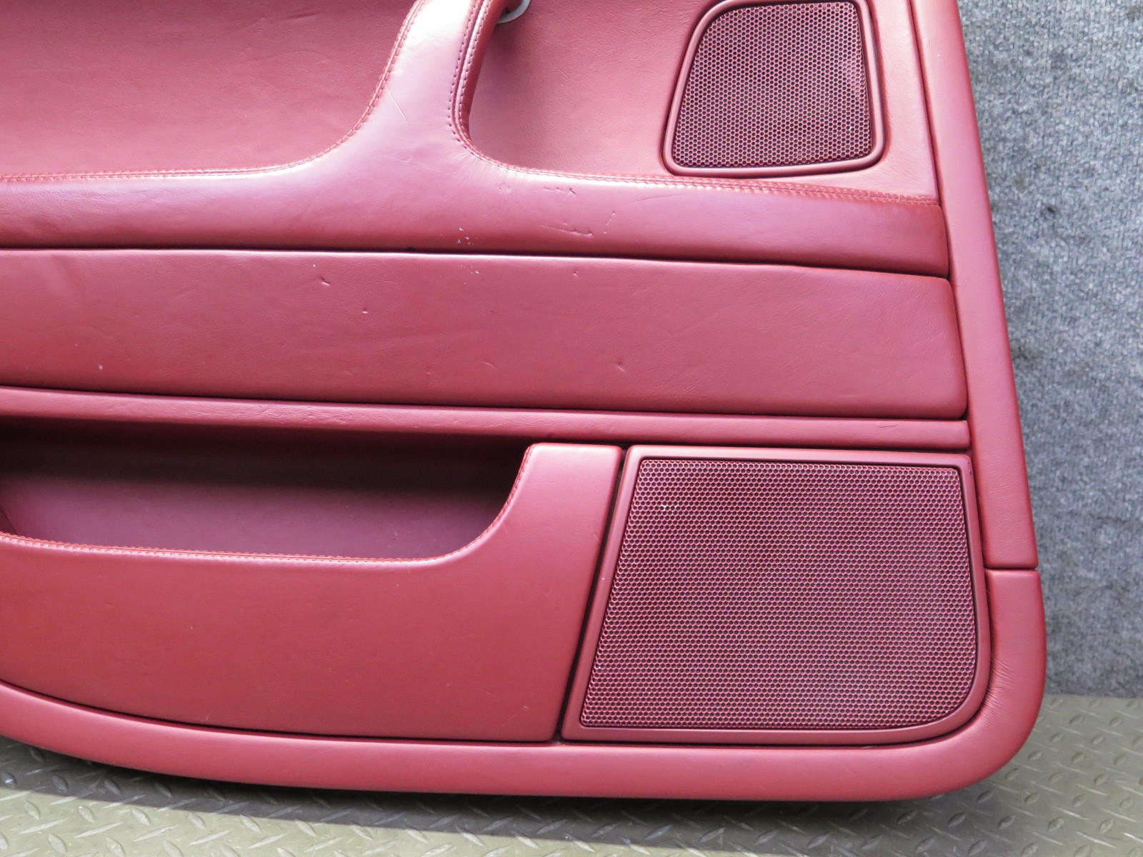 2006-2012 BENTLEY FLYING SPUR REAR LEFT RIGHT SIDE INTERIOR DOOR PANEL TRIM SET