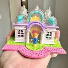 Vintage 1994 Polly Pocket Light Up Bridal Salon Playset