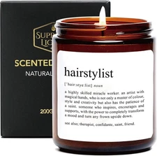 Funny Gifts for Hairstylist, Cool Hairdresser Candle Small, Hairstylist 