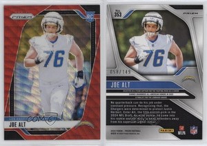 2024 Panini Prizm Rookies Red Wave Prizm /149 Joe Alt #353 Rookie RC