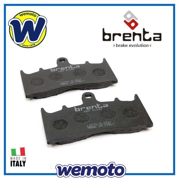 Brenta Organische BremsbeläGe FüR Vorderradbremse Suzuki Gsxr 1100 1997-image