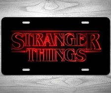 Stranger Things 6 x 12 Vintage Novelty Aluminum License Plate Made In USA New!