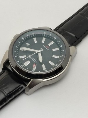 Citizen Attesa GMT Solar Titanium Watch H116 Lightweight World