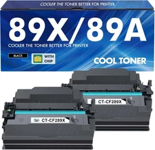 89X 89A Black Toner Cartridge for HP CF289A 89X CF289X LaserJet Enterprise M507n