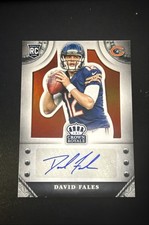 2014 Panini Crown Royale - Rookie Signatures David Fales #S-DF Red /25 AU, RC)