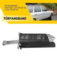 F&uuml;r Mercedes-Benz W123 S123 Vaico T&uuml;rfeststeller Halter Fangband Stopper Vorne