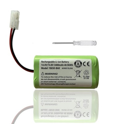 Robot Vacuum Cleaner Li-ion Battery for Xiaomi MI G1, for Panasonic MC-WRC53,...