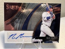 2022 Panini Select - Moon Shots Signatures Max Muncy -AUTOGRAPHED!! 48/99