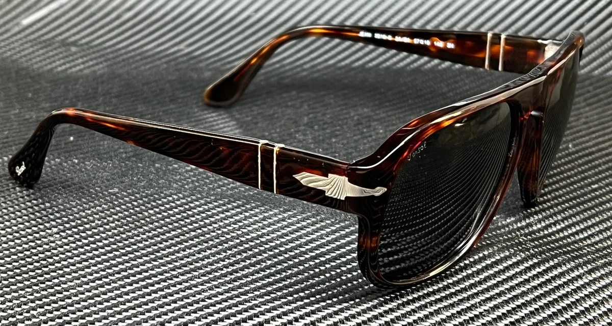 PERSOL PO3310S 24 B1 Jean Brown Havana Unisex 57 mm Sunglasses