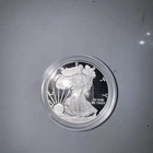 2014-W Proof American Silver Eagle Dollar $1 Box & COA US Mint Bullion OGP
