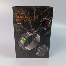 LivUp Smart Ring Health Tracker Black Size 9   Open Box Unused   Fitness Sleep