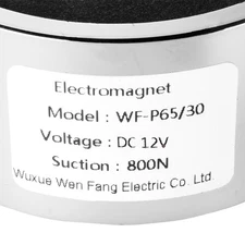 12V DC 800N Electric Lifting Magnet Electromagnet Solenoid Holding