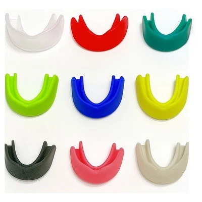 AMBER FIGHT GEAR Amber Breathable Boil Bite Mouth Guards, Super Tough MMA Mouthpiece for Boxing