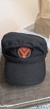 COOL cotton Black Jagermeister Painter's Hat W Adjustable Back Never Worn