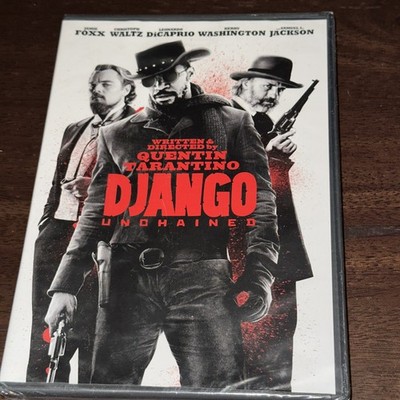Django Unchained (DVD) Leonardo DiCaprio - Slip cover - BRAND NEW & SEALED!
